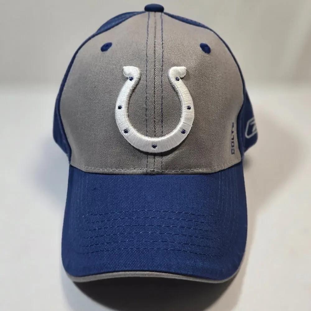 NFL Indianapolis Colts Blue, Grey And White Hat Cap Adult Adjustable
